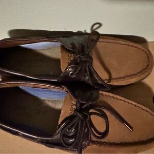 Brown Leather Boat Shoes